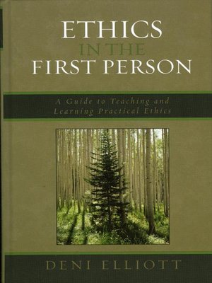 cover image of Ethics in the First Person